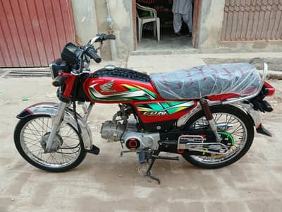 Honda CD 70 model 2021/22 for sale 03290347338