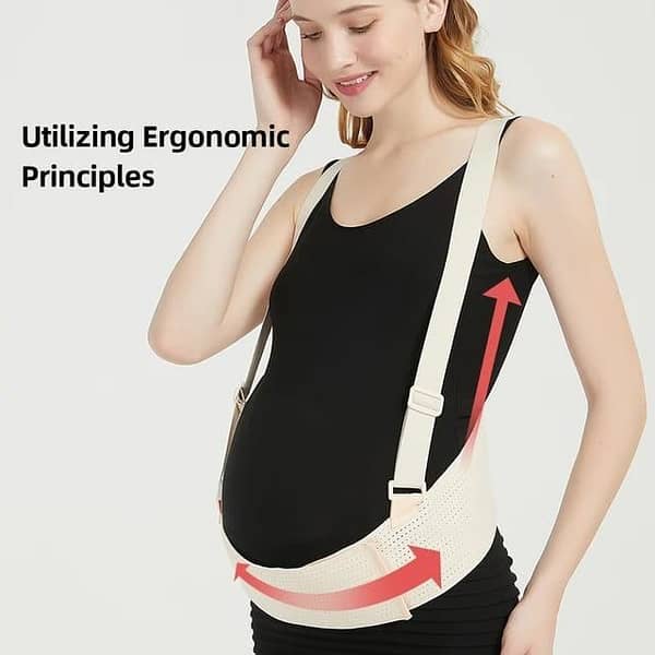 T  Maternity Belly Bands For Pregnant Women Belt Pregnancy Support Breathable Abdominal Binder Back Adjustable Belly