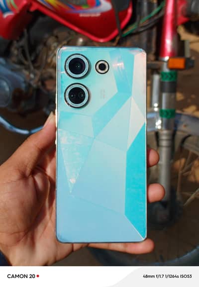 Tecno CAMON 20 256GB complete box