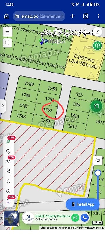 10 Marla Plot For Sale LDA Avenue One Near UCP University Shoukat Khanam hospital