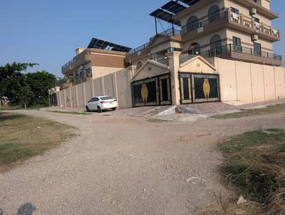 Corner residential plot in E-18 Health Enclave Islamabad