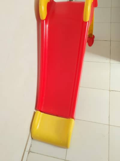 Kids Slide three steps with strong base (imported plastic) for home