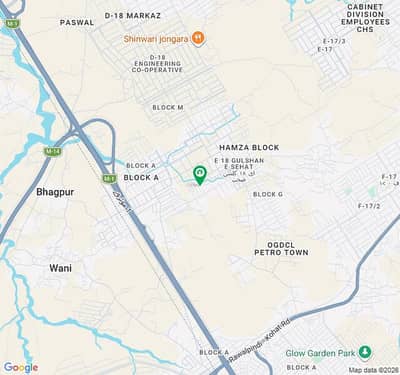 Corner Kanal ideal location E-18 Health Enclave Islamabad