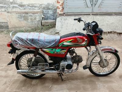 Honda CD 70 model 2021/22 for sale 03290347338