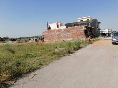 E-18 Health Enclave Islamabad Residential Plot Surrounded By Houses