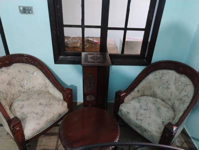 two seater luxury sofa set sheesham wood