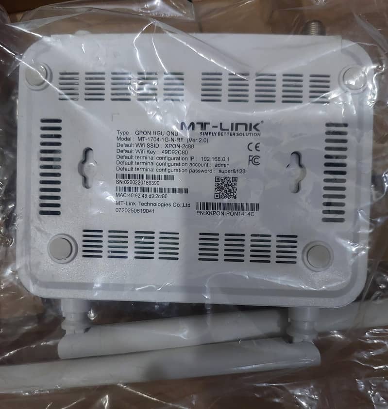 MT-LINK Gpon CATV Ont 1