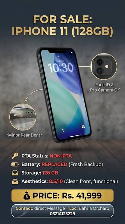 Apple iPhone 11 Non PTA sim working