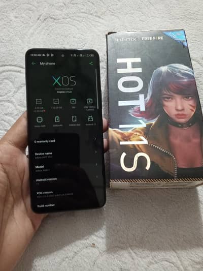 Infinix Hot 11s with box 128gb