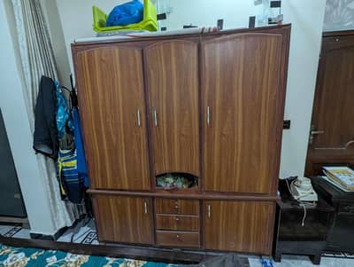 3 Door Almirah / TV Unit