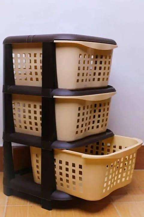 T  Premium Quality 3-Layer Vegetable & Fruit Rack