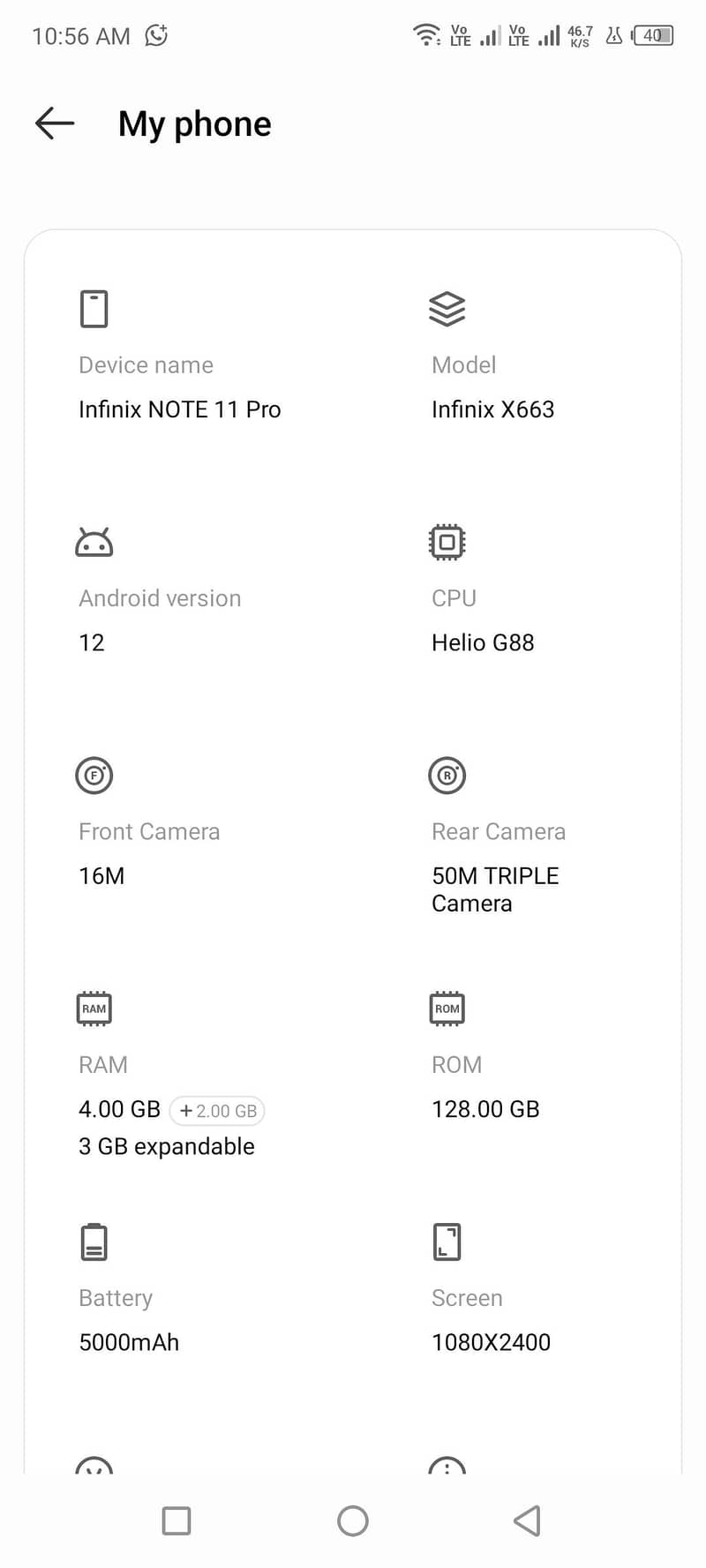 Infinix Note 11 Pro 0