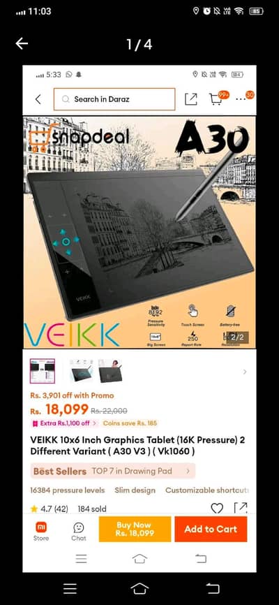 Veikk Wacom Tablet