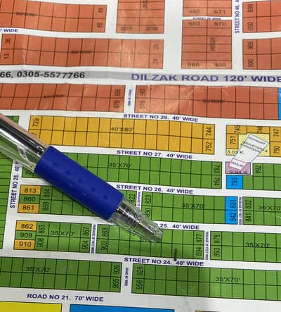 10 Marla Plot For Sale with All dues clear