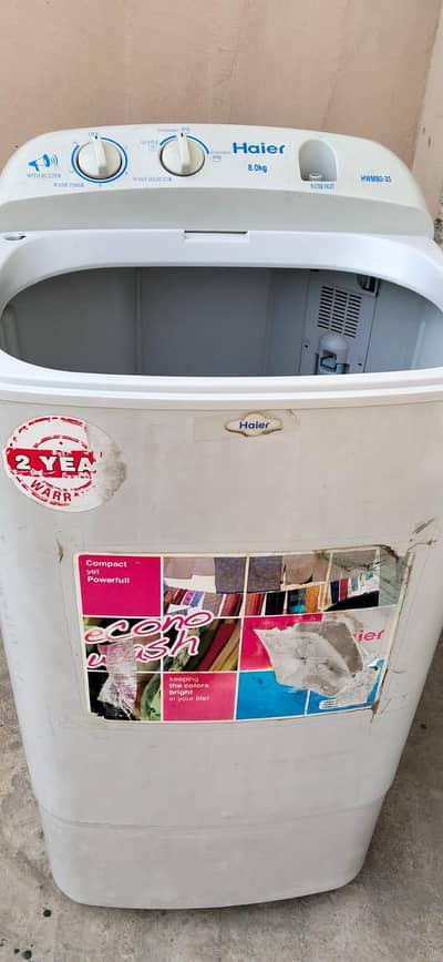 Haier washing machine with dryer for sale 8 kg & 6 kg all original