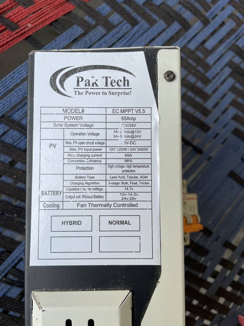 MPPT CHARGE CONTROLLERS 65A 4