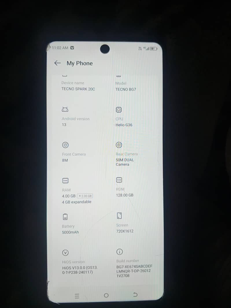 Tecno Spark 20C 7