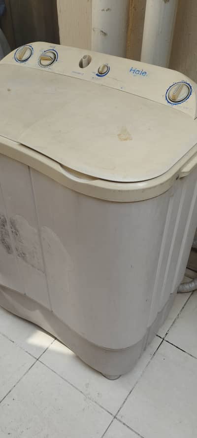 Haier washing machine twin tub
