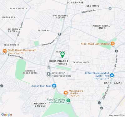 For Sale Leased Flat West Open 3 Bed DD Flat Askari 5 Malir Cantt Karachi G+9 Building