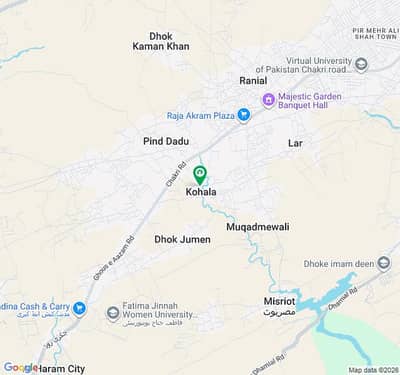 5 Marla Plot For Sale Chakri Road Kohala Rawalpindi