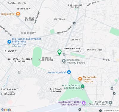 400 Sq Yards 2 Side Corner Plot For Sale