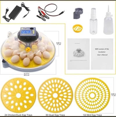 Original Imported Full Automatic Eggs Incubator Ac dC Direct Importer