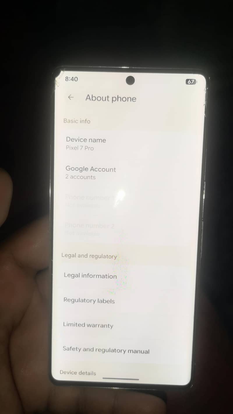 Google Pixel 7 Pro 1