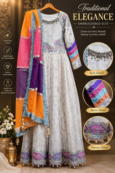 Maxi / wedding wear / elegent designer maxi / ready to wear