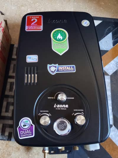 izone 6 liter instant geyser for sale brand new
