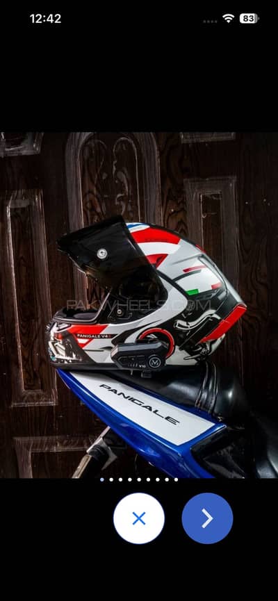 Shoei X-14 Helmet Ducati V4 Graphicss