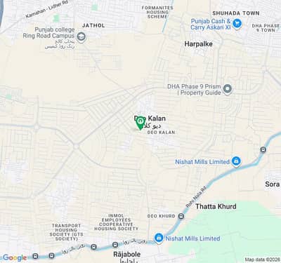 Spacious Residential Plot Is Available In DHA Phase 9 Prism For sale