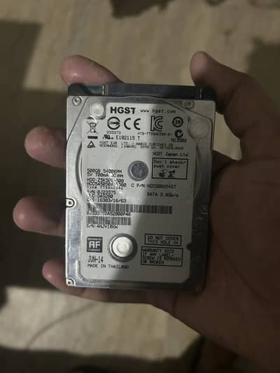 HGST 500GB Laptop HDD