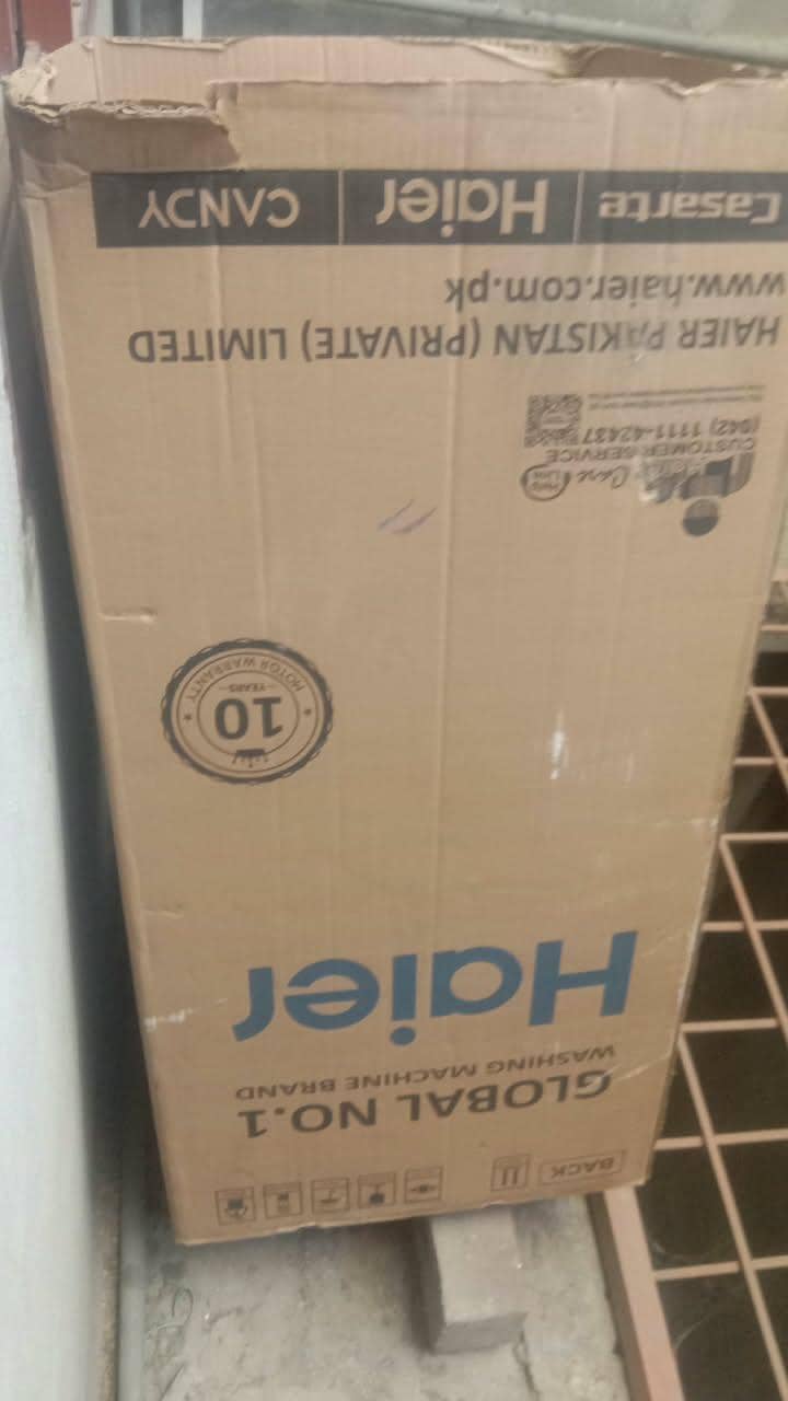 Haier Dryer machine 4
