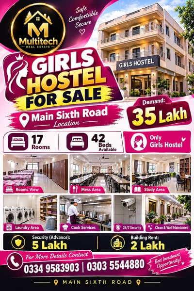 Hostel for sale