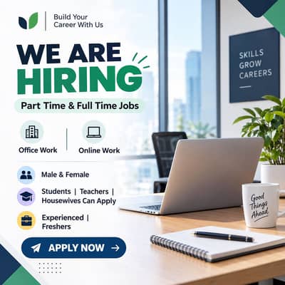 Hiring Male and Female for work