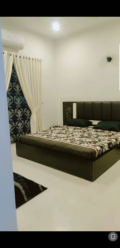 5 marla Safarii home Single Story Fully Furnished weekly monthly Long Time Available bajlii panii gass Available with Lawn Seprate entrance Seprate meter near park masjid Comercial