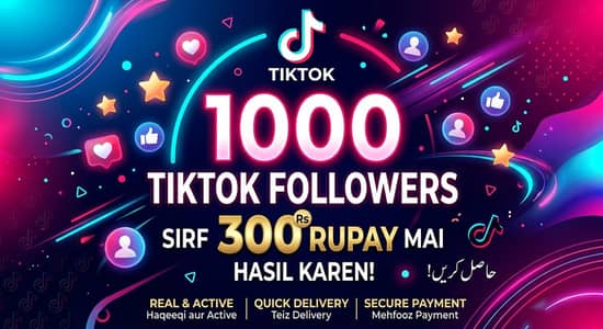 tiktok 1000 follower