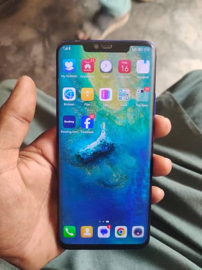 Huawei Mate 20 Pro edge 6+6  128GB with box charger
