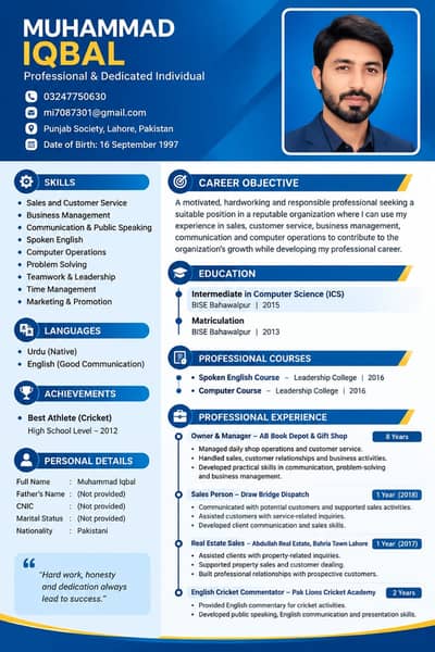 Need a job