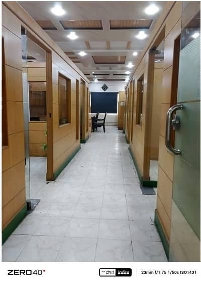 Fully Furnished Brand New Office For Sale Area 1150 Square Feet Monthly Rental income 1 Lakh In Main Boulevard Road Gulberg 3 Lahore