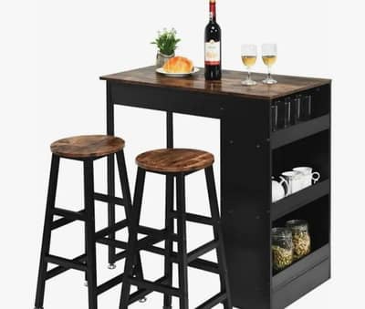 bar tables and chairs