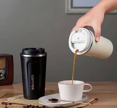Insulated Coffee Travel Mug 510ml - Leak Proof - Hot & Cold
