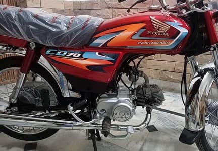 Honda CD 70 2026 brand new 80km only