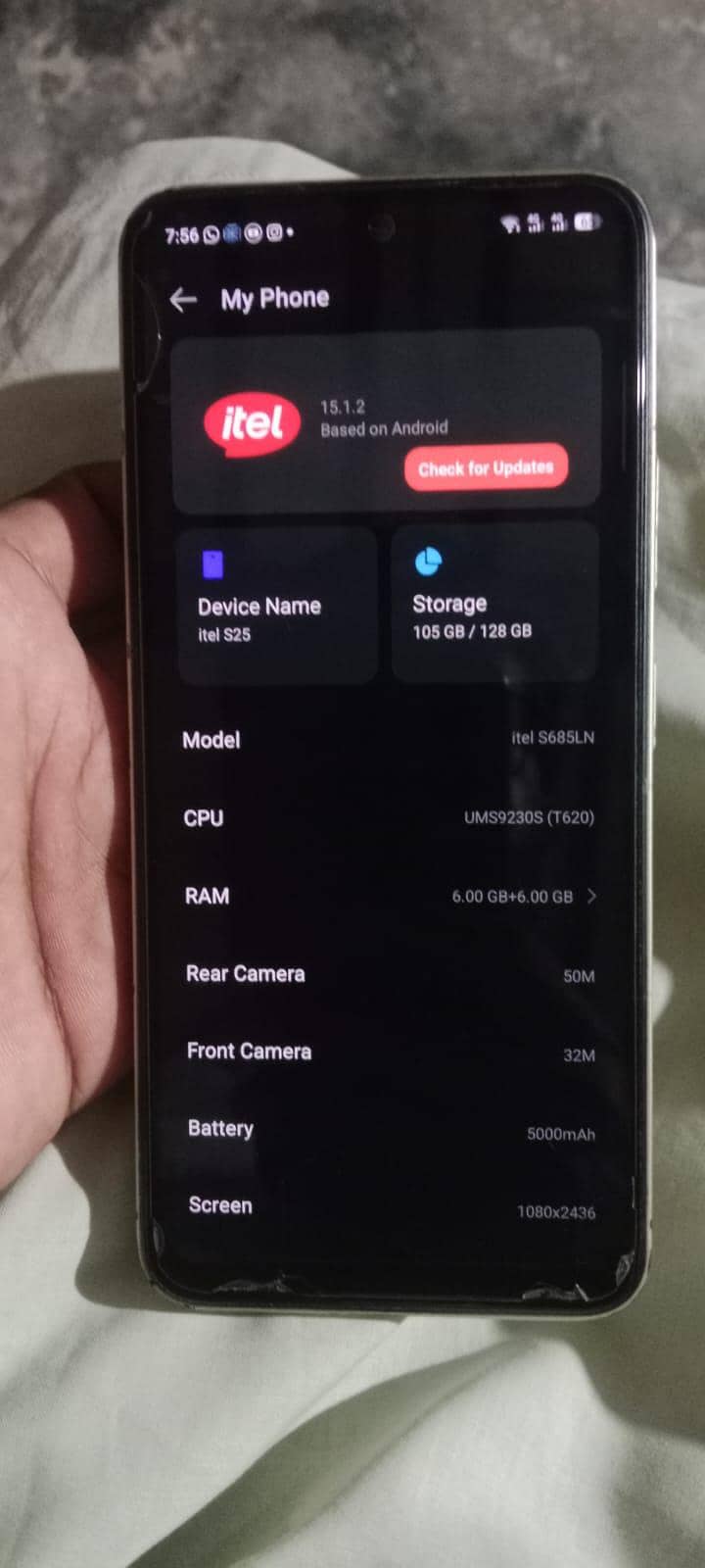 Itel S25 2
