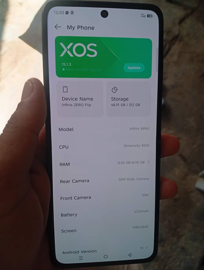 Infinix Zero Flip 0