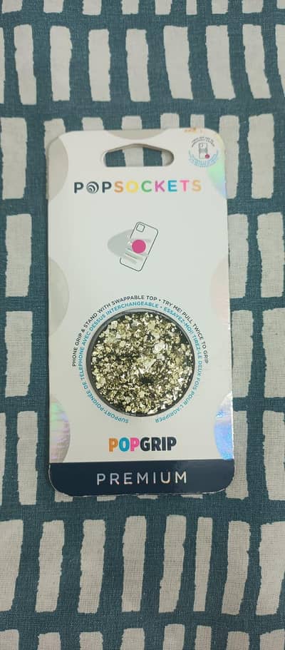 Original Popsocket Mobile Holder- Swappable Top-For All Phones
