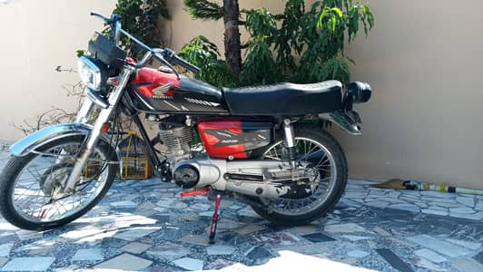 Honda CG125 Model2018 Rawalpindi Number Total genuin