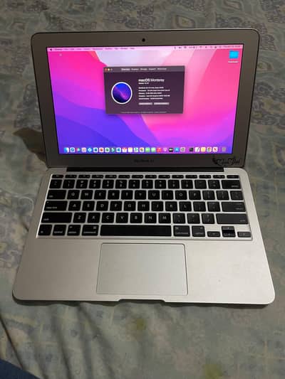 MacBook Air 11-inch Early 2015 with charger