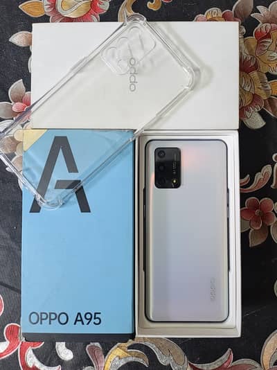 OPPO A95. official pta approved only box 8/128 ram