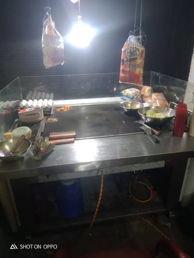 Burger counter